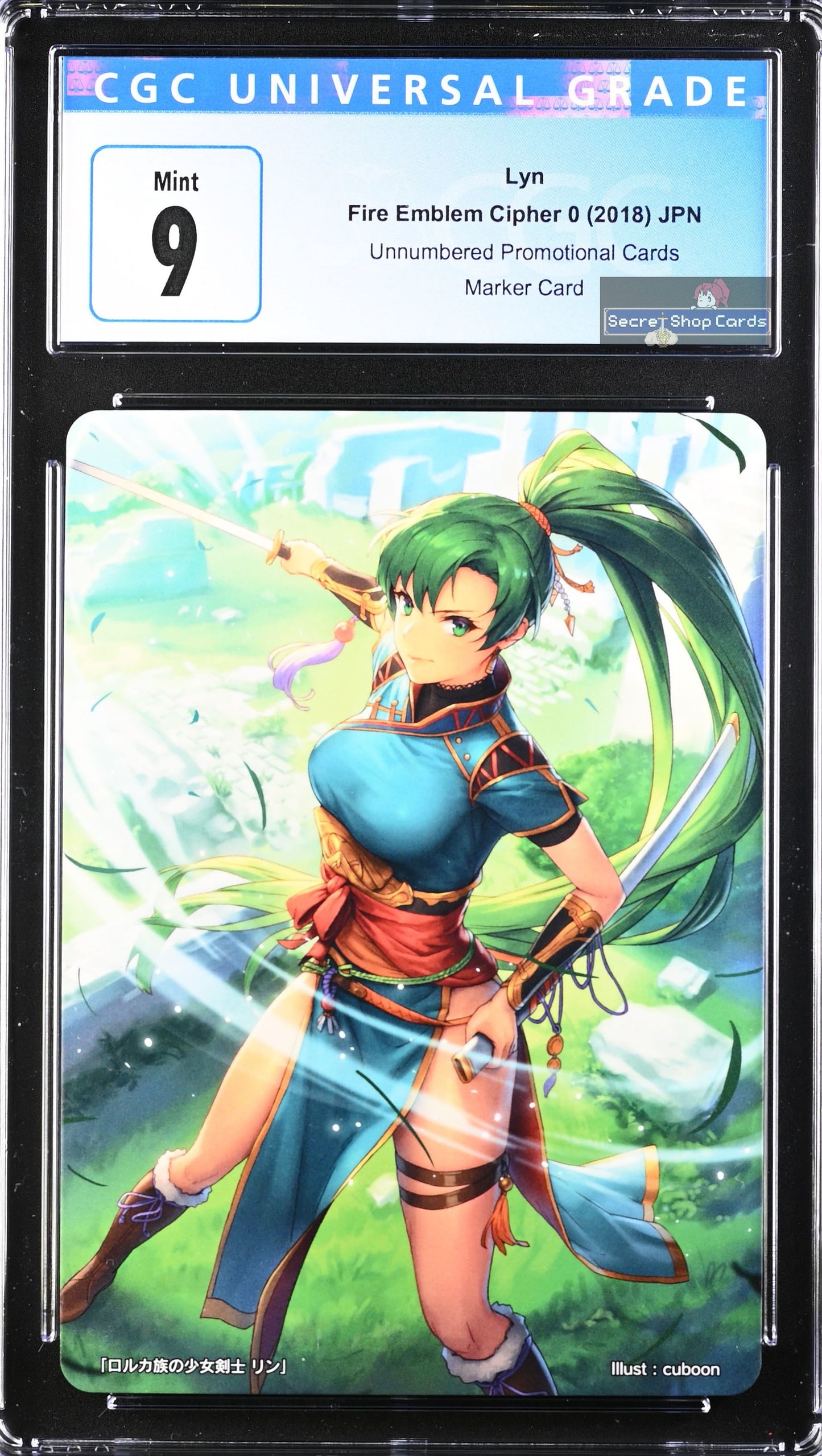 Lyn TPP 8/18 Marker Card - CGC 9