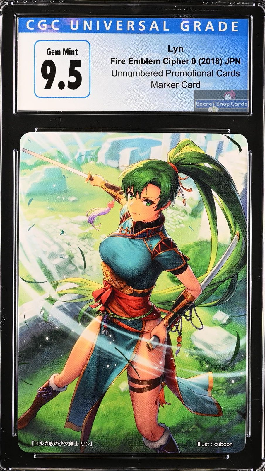 Lyn TPP 8/18 Marker Card - CGC 9.5