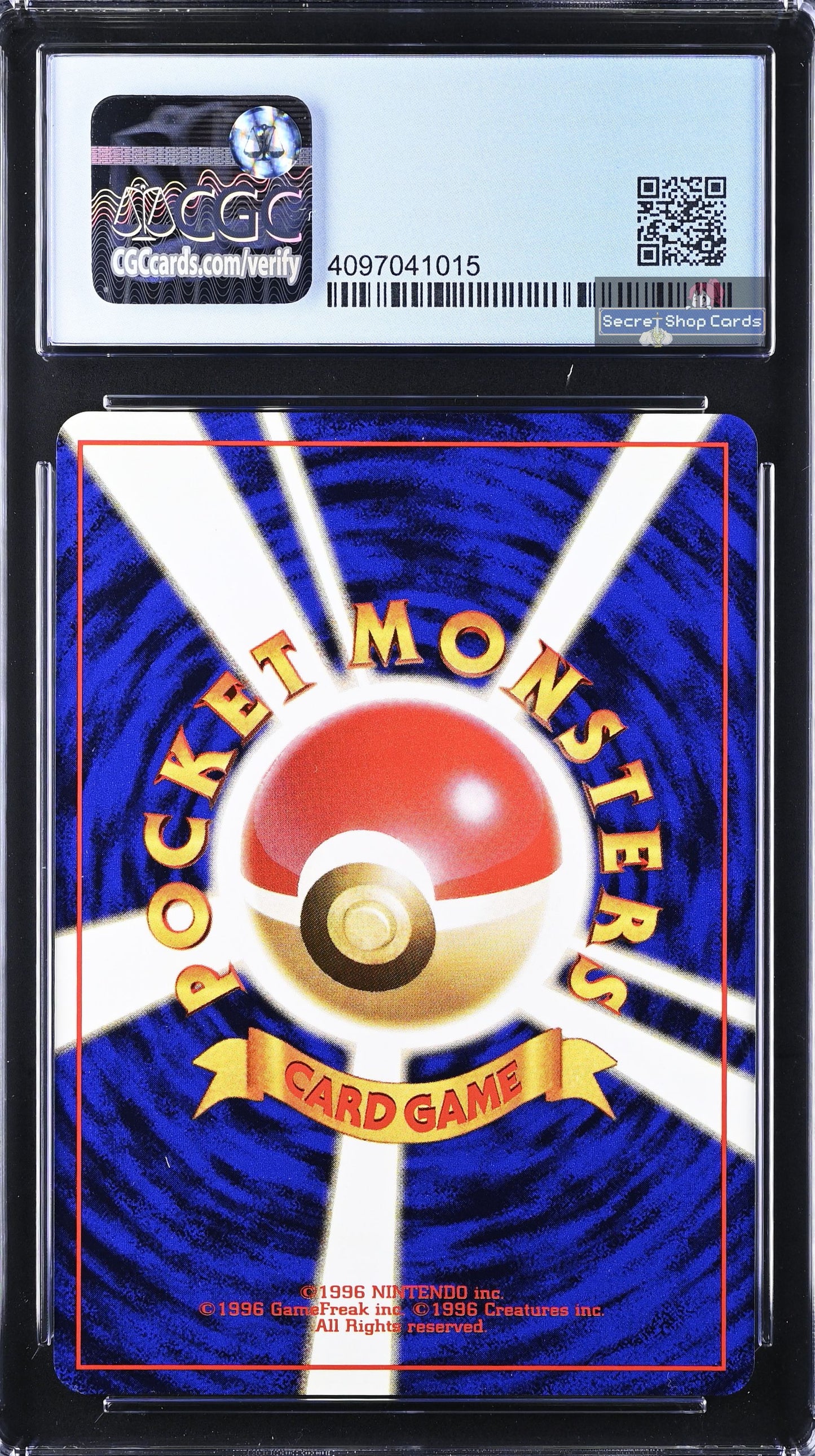 CGC 9 Moltres ANA Promo 1999 Japanese Pokemon