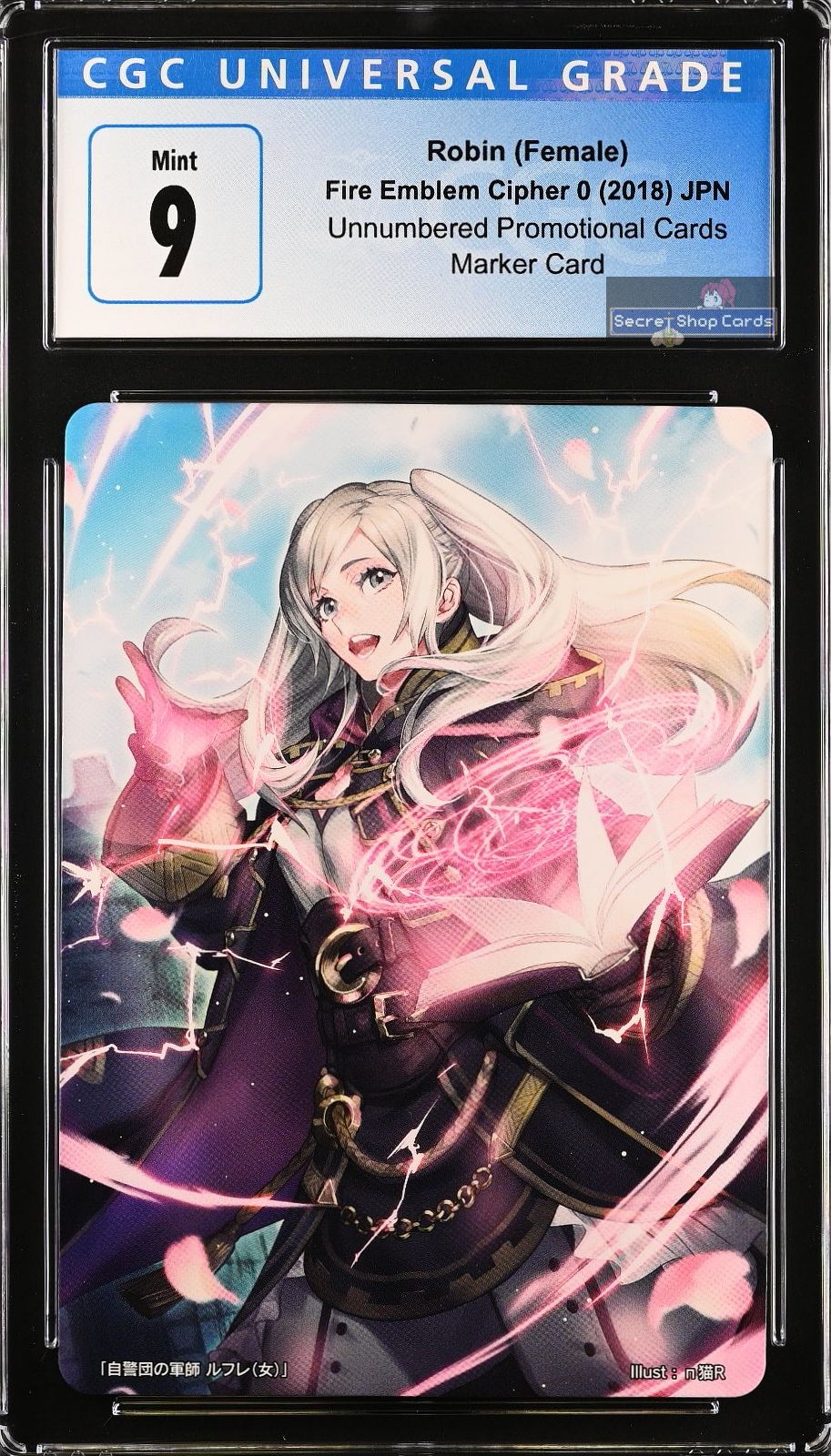 Robin (Female) TPP 12/18 Marker Card - CGC 9