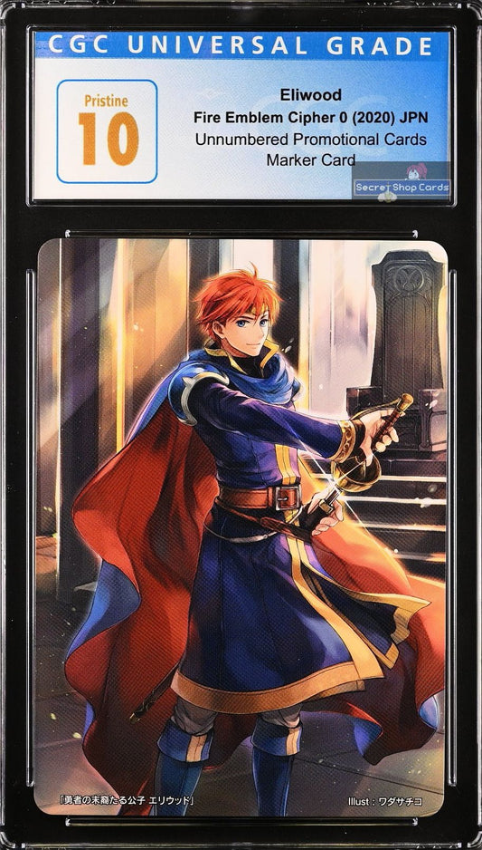 Eliwood TPP 9/20 Marker Card - CGC 10