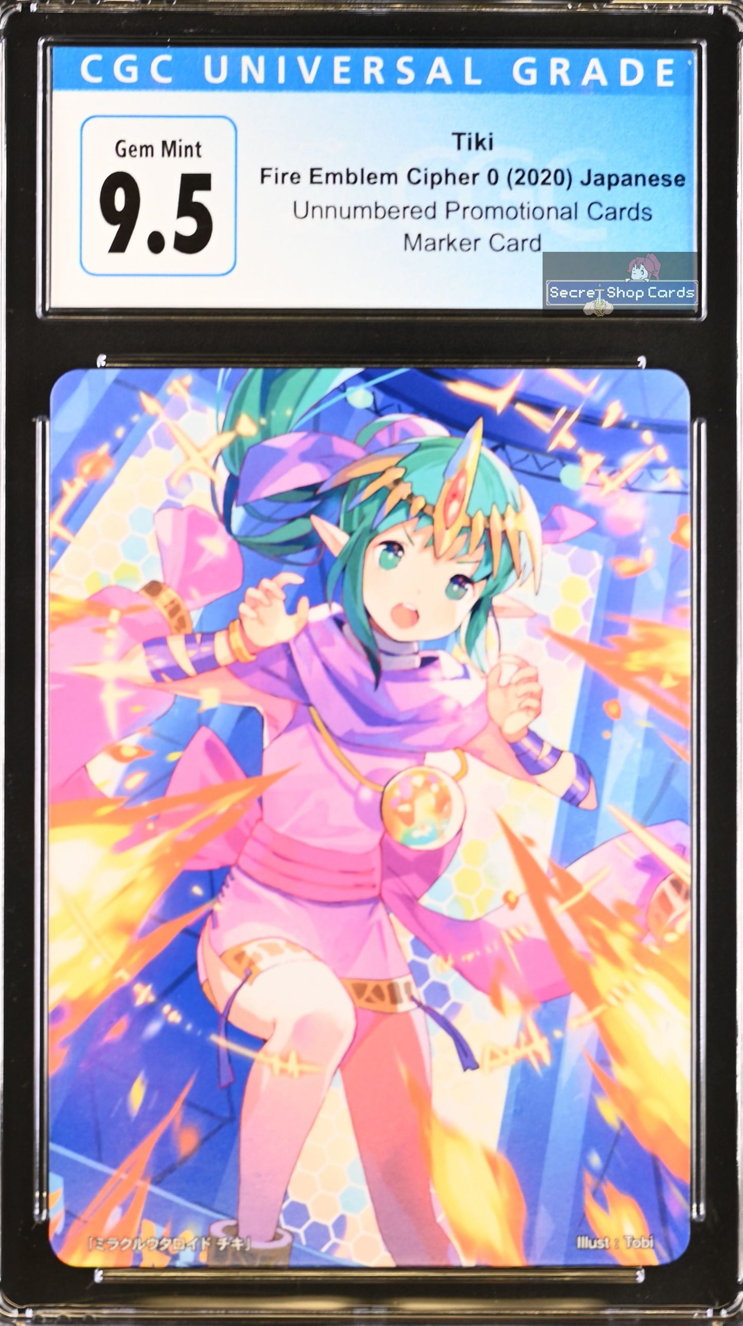 Tiki TPP Marker Card - CGC 9.5