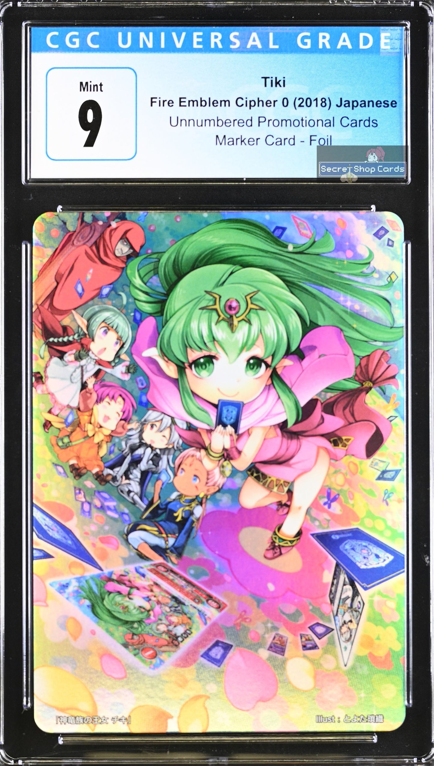 Tiki B16 Box Foil Marker Card - CGC 9