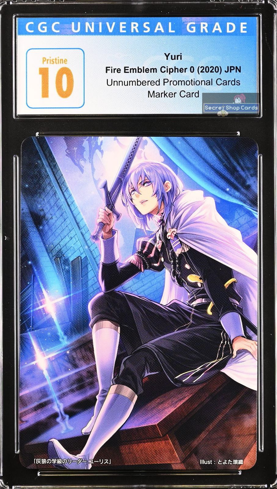 Yuri TPP 8/20 Marker Card - CGC 10