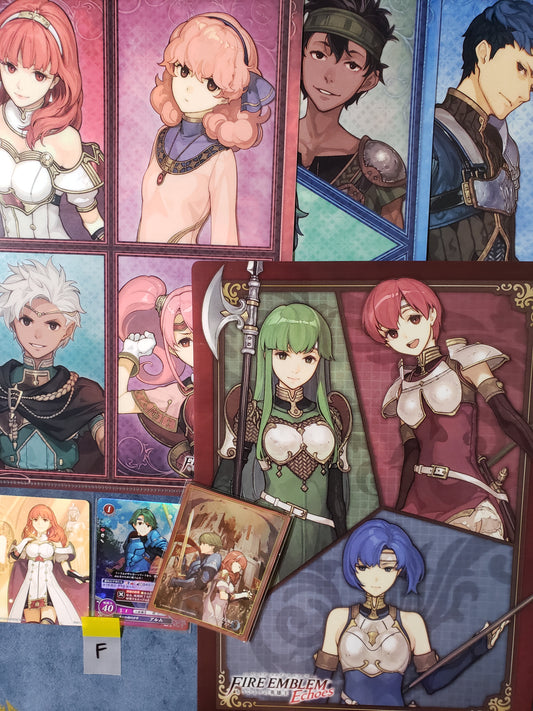 Shadows of Valentia Cards / Sleeves / Clear File Set - F