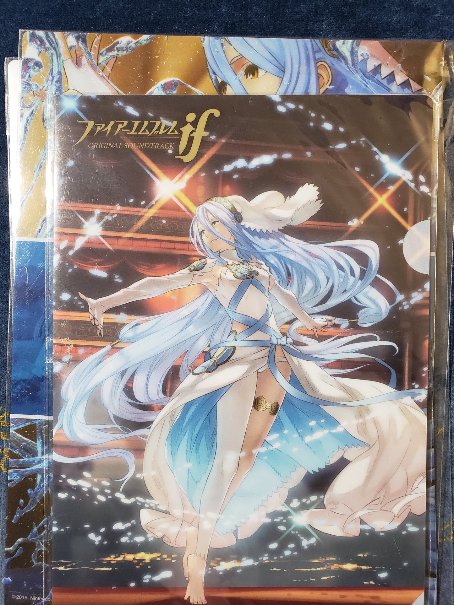 *Rare* Azura Clear File / Mouse pad / Card Display Set - H