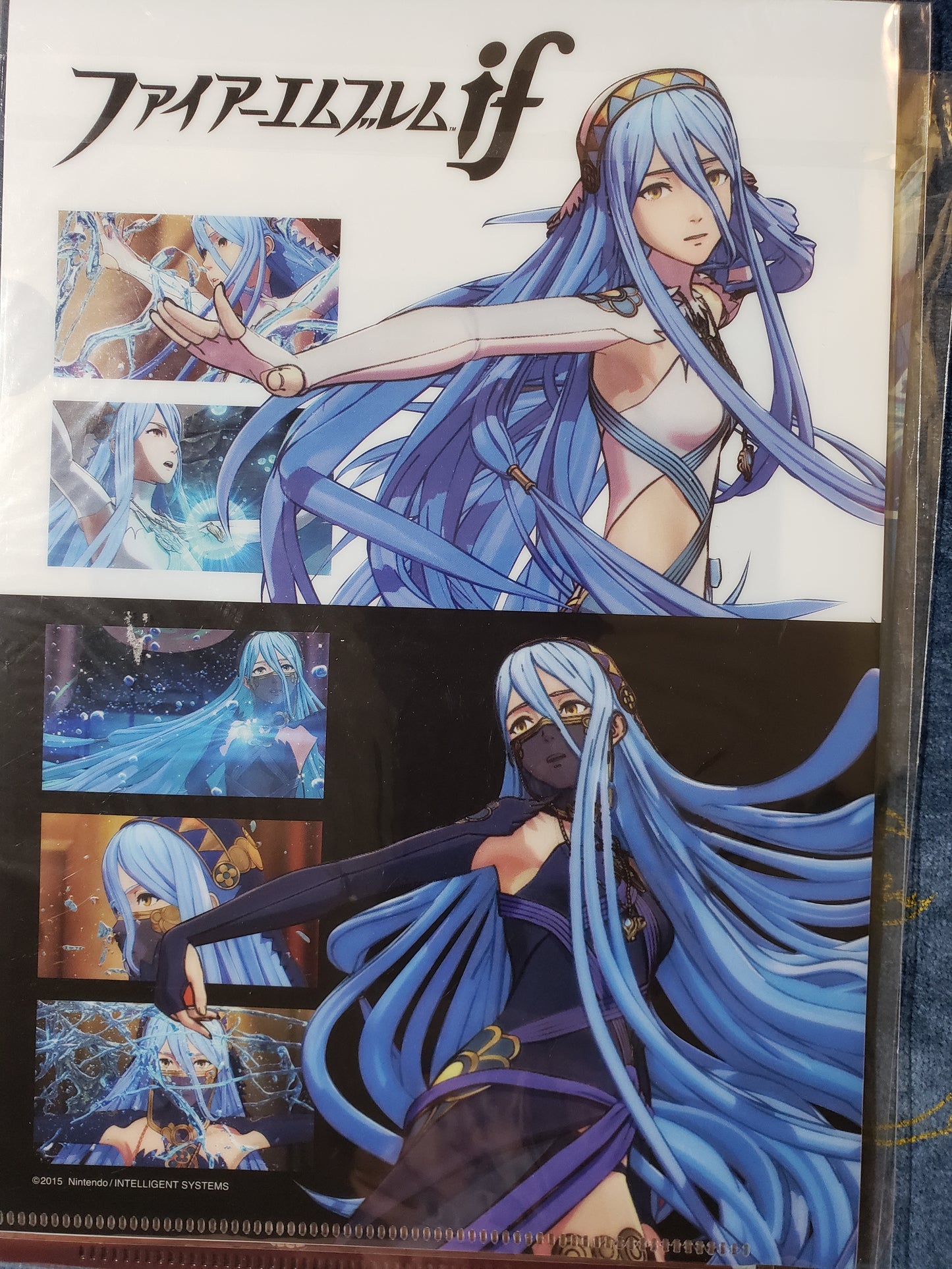 *Rare* Azura Clear File / Mouse pad / Card Display Set - H