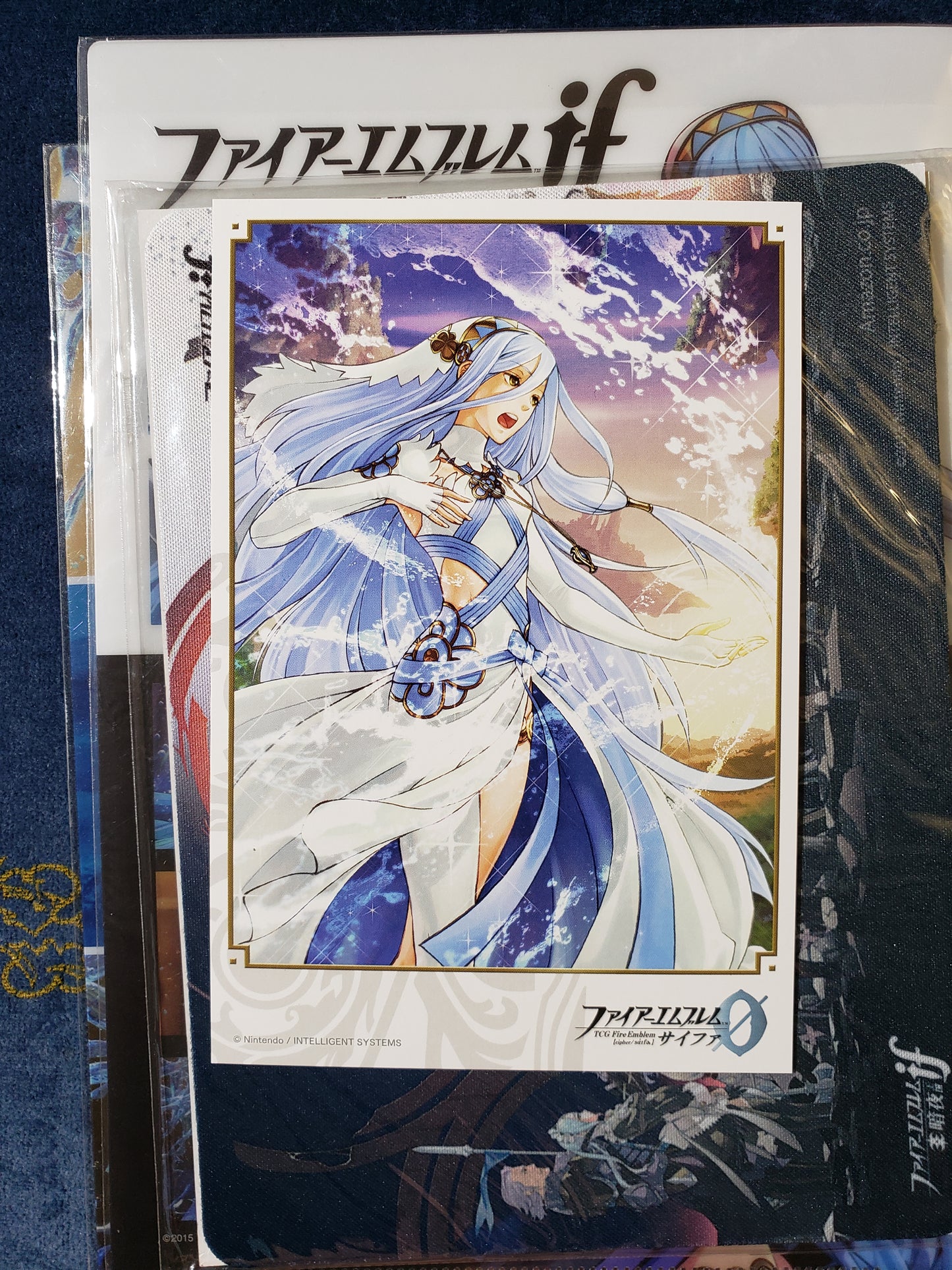 *Rare* Azura Clear File / Mouse pad / Card Display Set - H