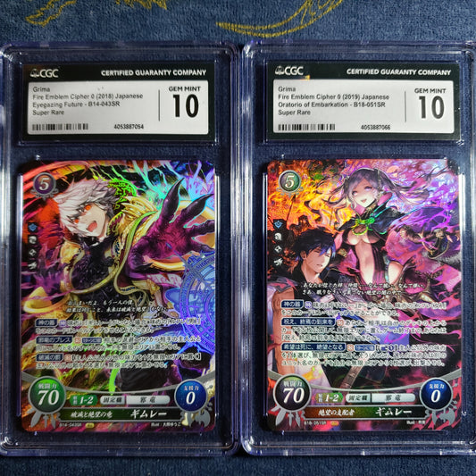Grima - Robin M/F SR CGC Gem Mint 10 graded Cipher card set