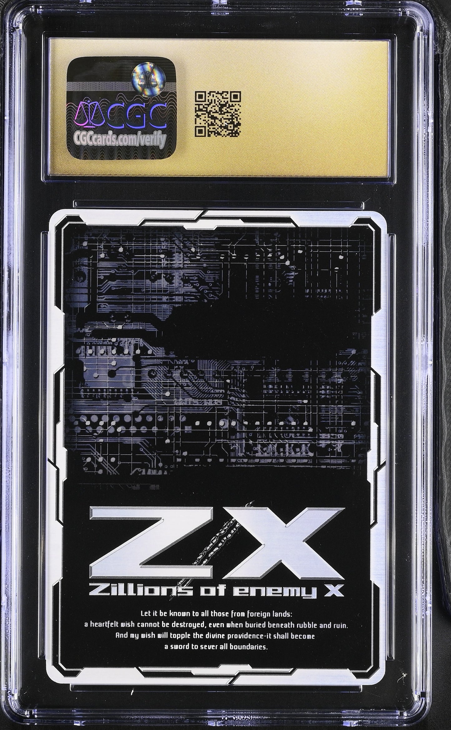Luxuria the Lust B20-105 Zillions of enemy X Z/X CGC 10 PRISTINE