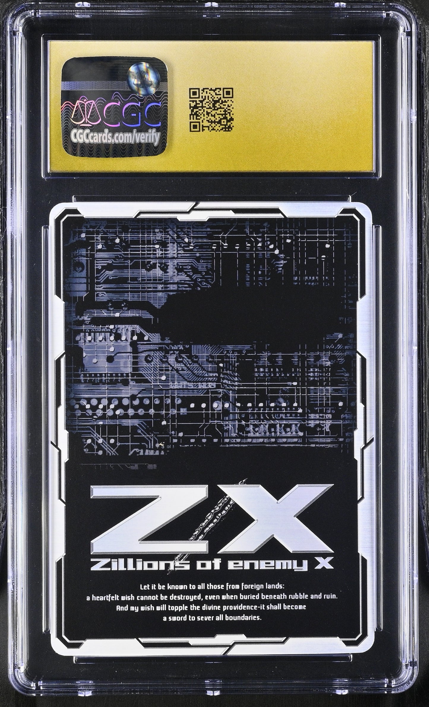 "Fated Blade Deity" Ki B28-084 Zillions of enemy X Z/X CGC 10 PRISTINE