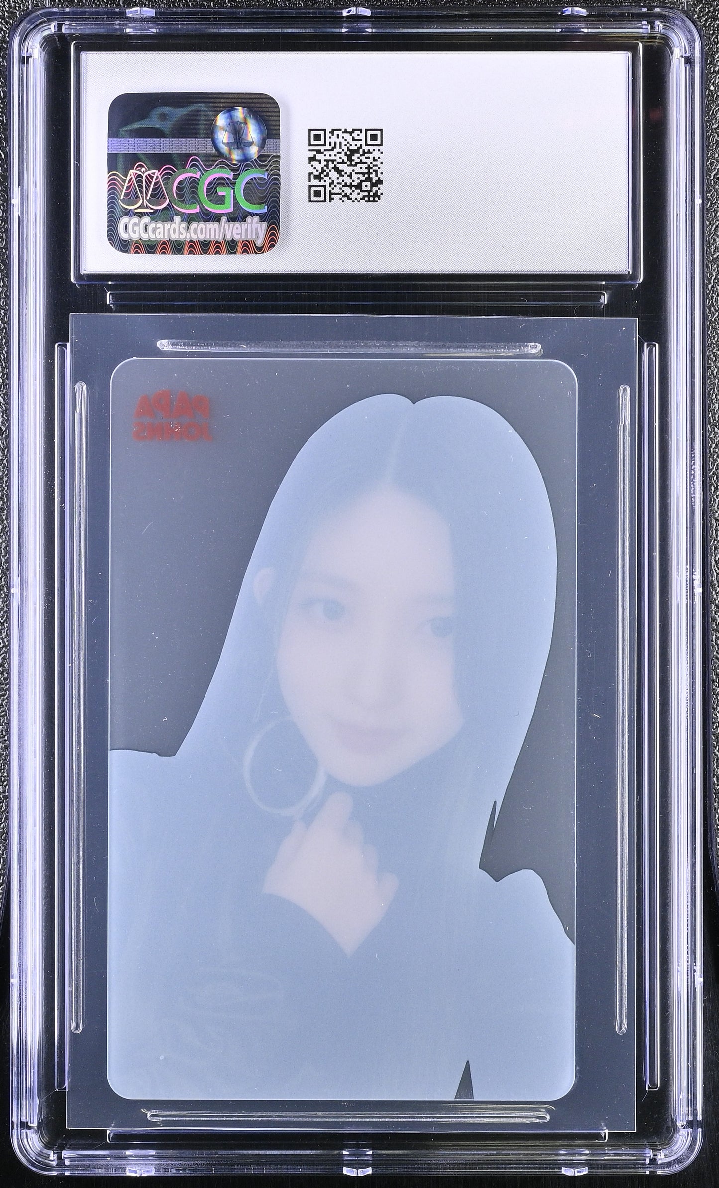 Gaeul IVE Papa Johns Clear card - CGC 10