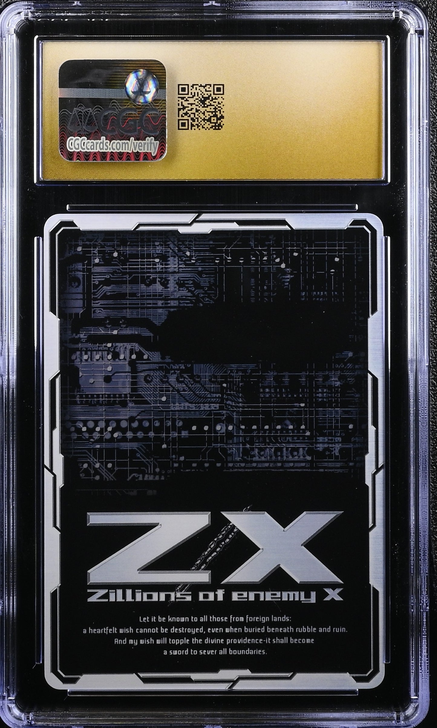 Zillions of enemy X Z/X Valentine's Luxuria P19-026 CGC 10 PRISTINE