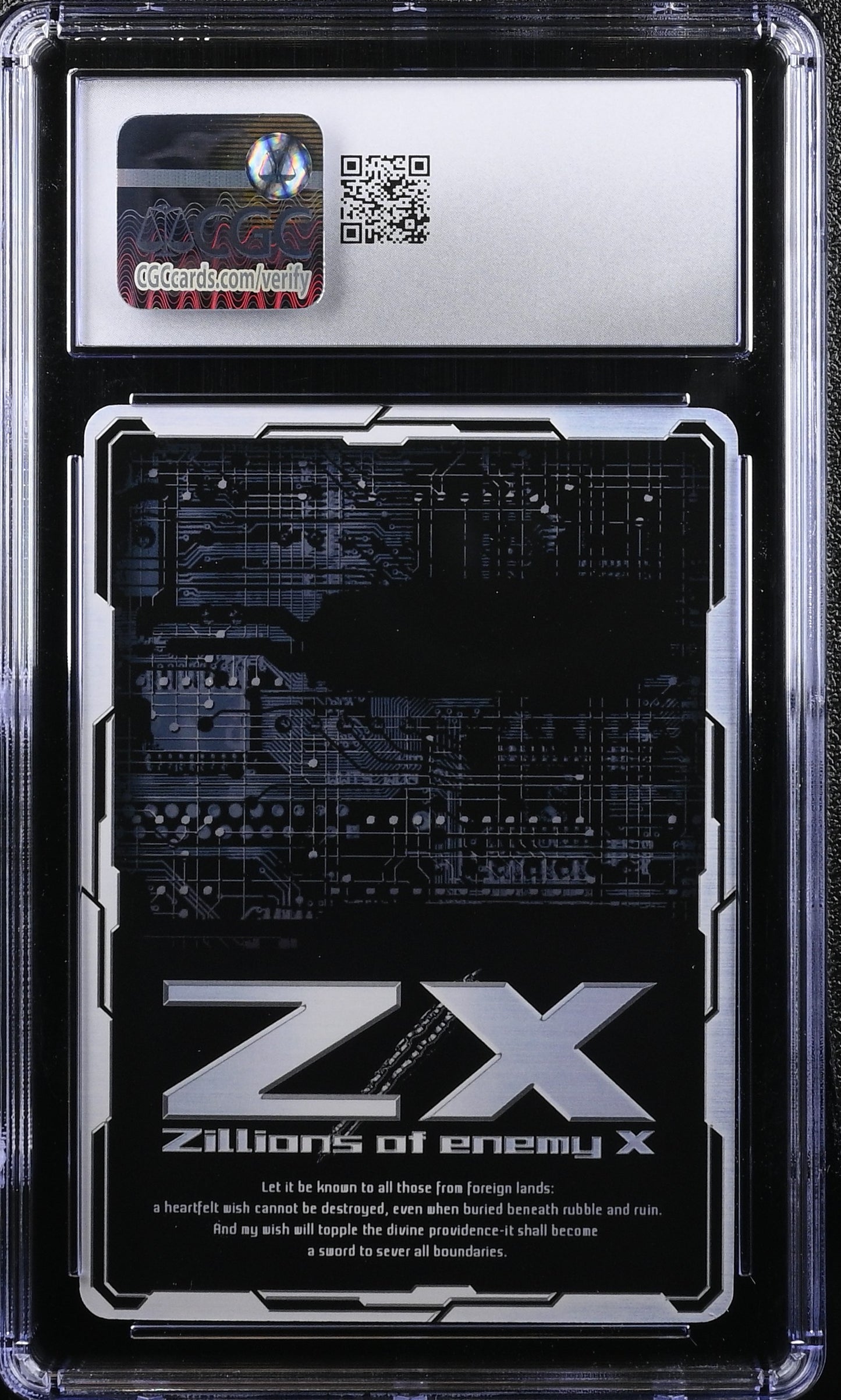 Zillions of enemy X Z/X Chosen Calamity, Beelzebub G23-011 CGC 10