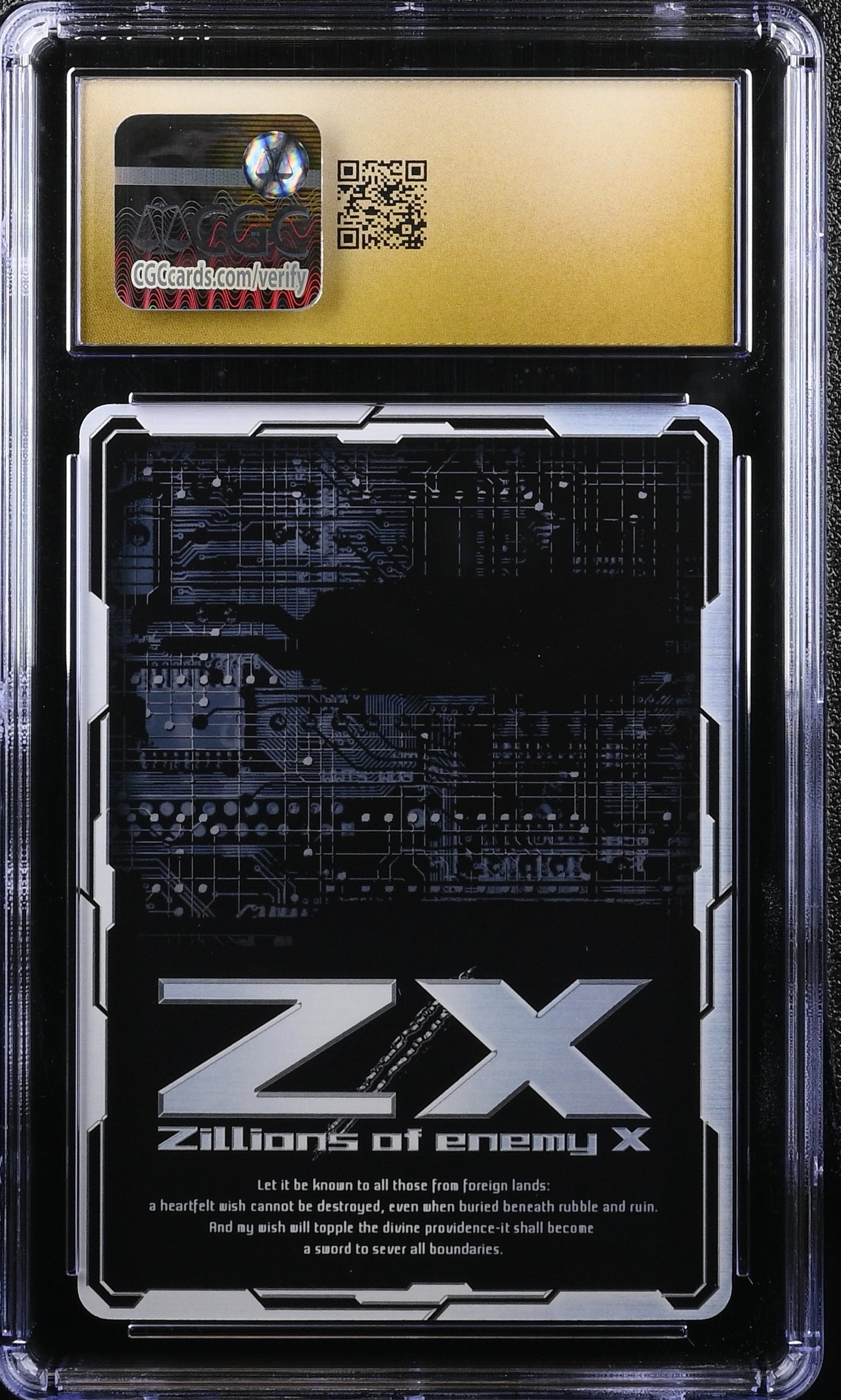 Zillions of enemy X Z/X Azumi & Rigel P48-037 CGC 10 PRISTINE