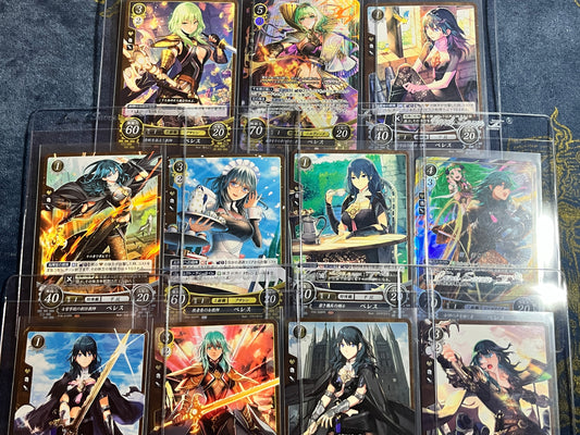 Byleth F Cipher card set
