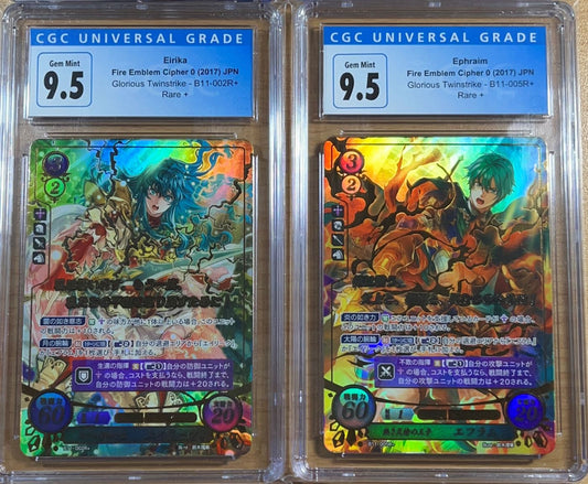 *Pending sale please do not buy - Eirika/Ephraim set R+ - CGC 9.5