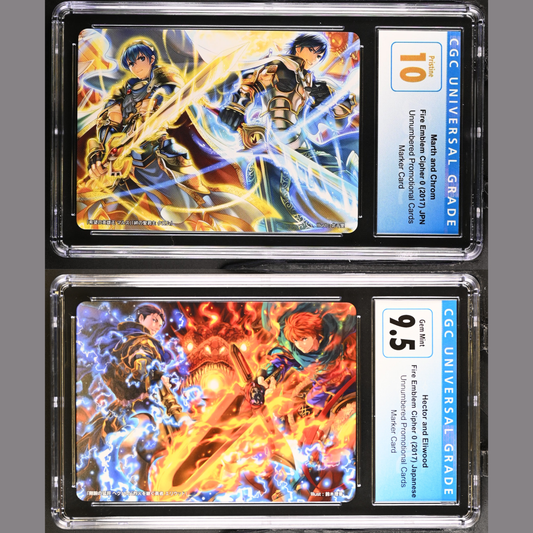 *Pending sale please do not buy - Fire Emblem Cipher CGC card lot K6