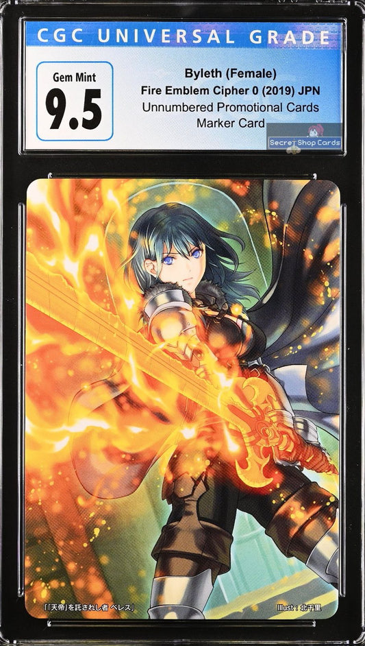*RESERVED* Byleth (Female) 2019 Fall Cafe de Mixer Marker Card - CGC 9.5