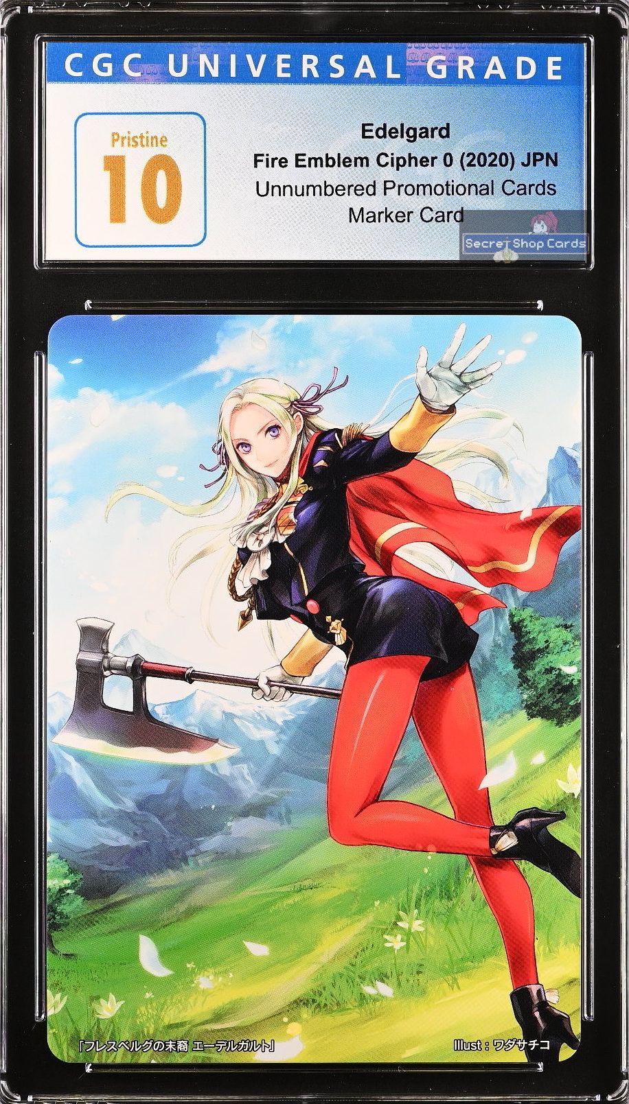 Edelgard TPP 2/20 Marker Card - CGC 10