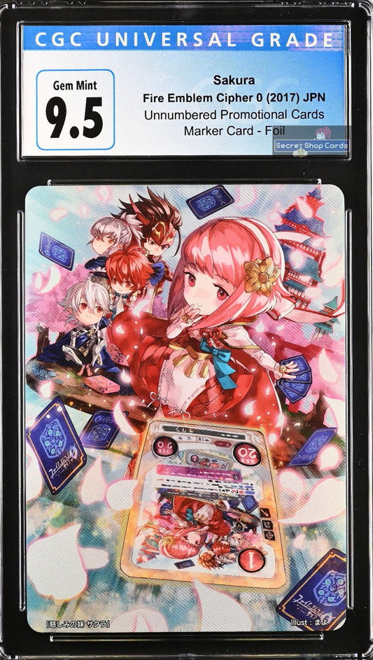 Sakura B15 Box Foil Marker Card - CGC 9.5